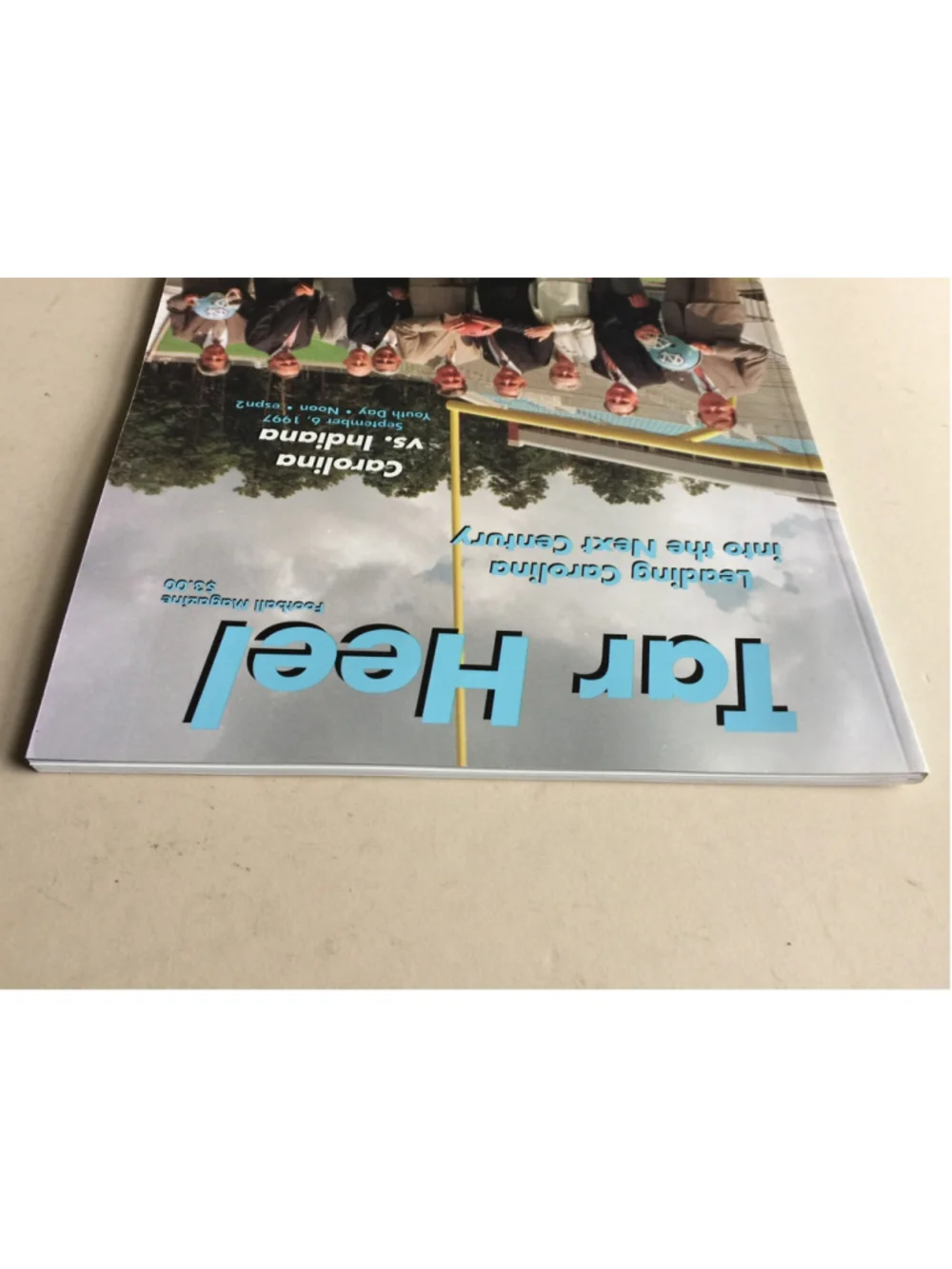 Sept. 6, 1997 Tar Hill Football Magazine, UNC Tar Heels, Carolina VS Indiana
